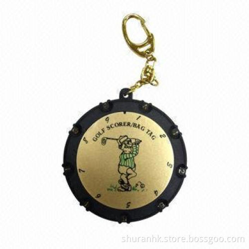 Golf bag tag